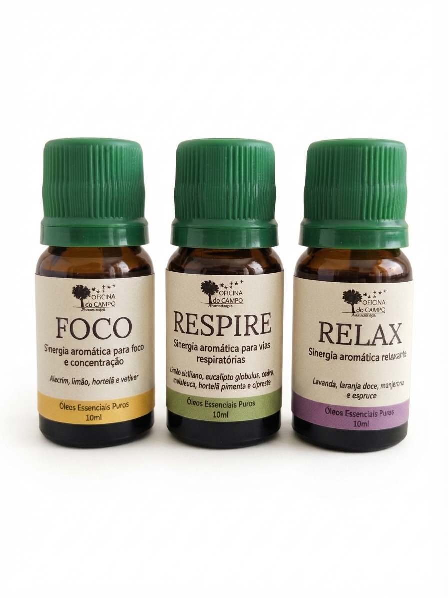 KIT de sinergias -RELAX+RESPIRE+FOCO