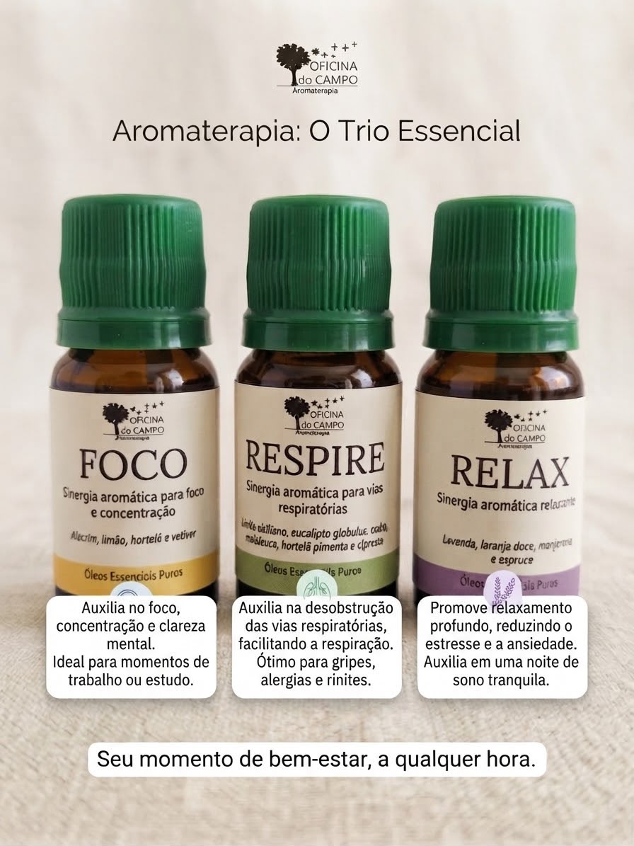KIT de sinergias -RELAX+RESPIRE+FOCO - Imagem 2
